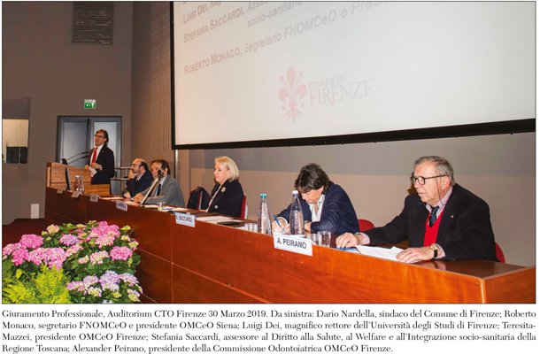 giuramento professionale omceoFI 2019